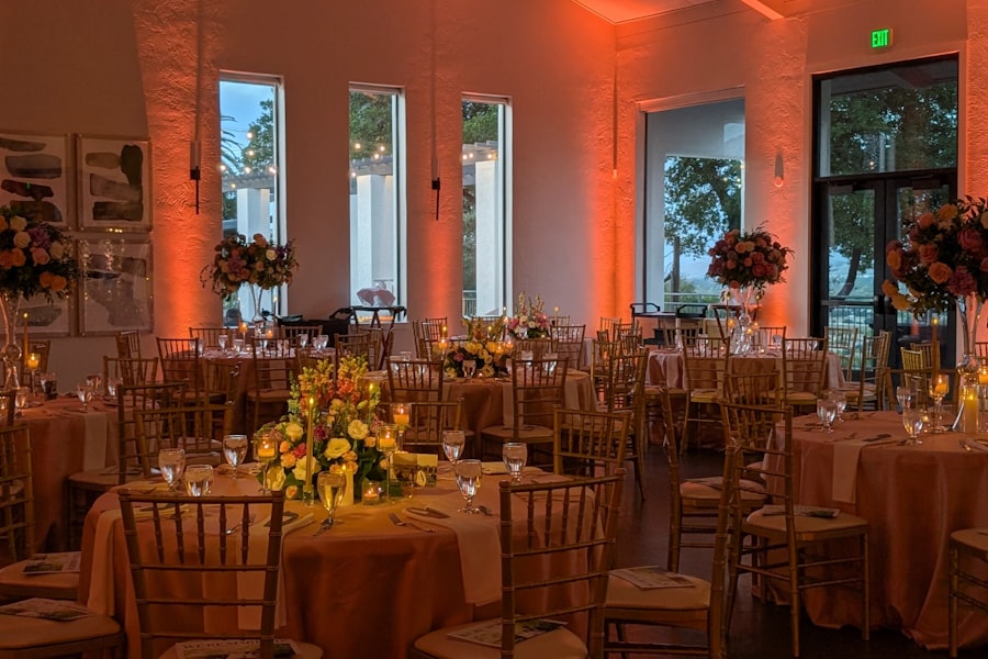Styled for the night: The Rose Room before and after event styling